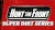 HTFSeries - Hunt the Front Super Dirt Series dirt track racing organization logo