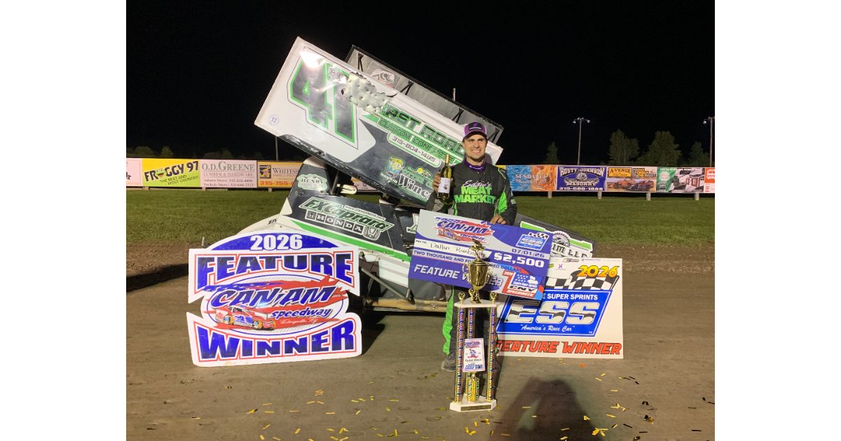 Rombough Wins ESS Make-Up Feature at Can-Am