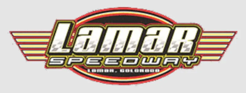 Lamar Speedway race track logo