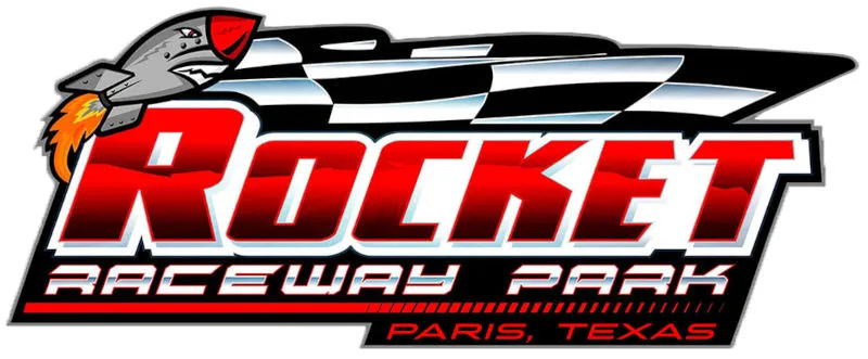 Rocket Raceway Park race track logo