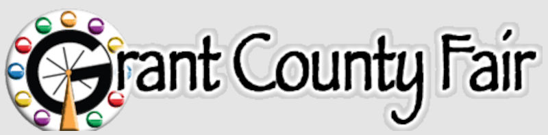 Grant County Fair race track logo