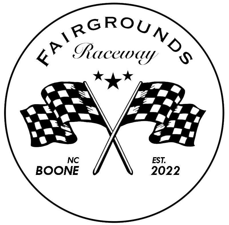 Fairgrounds Raceway race track logo
