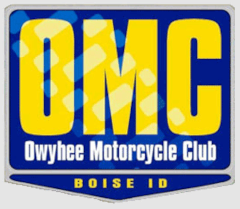 Owyhee Motorcycle Club Raceway race track logo