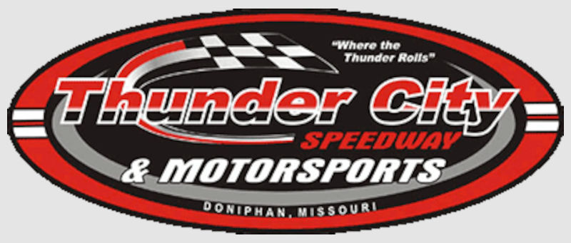 Thunder City Speedway race track logo