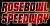 RoseBowl Speedway race track logo