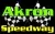 Akron Speedway race track logo
