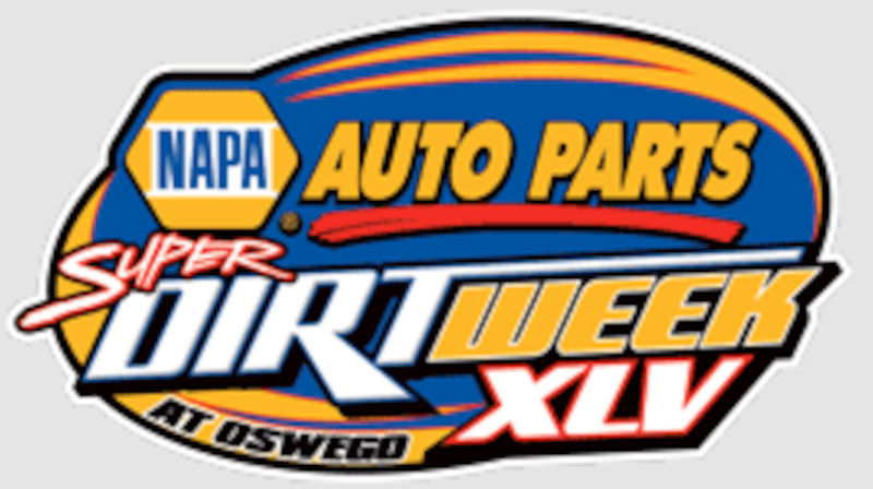 Oswego Speedway race track logo