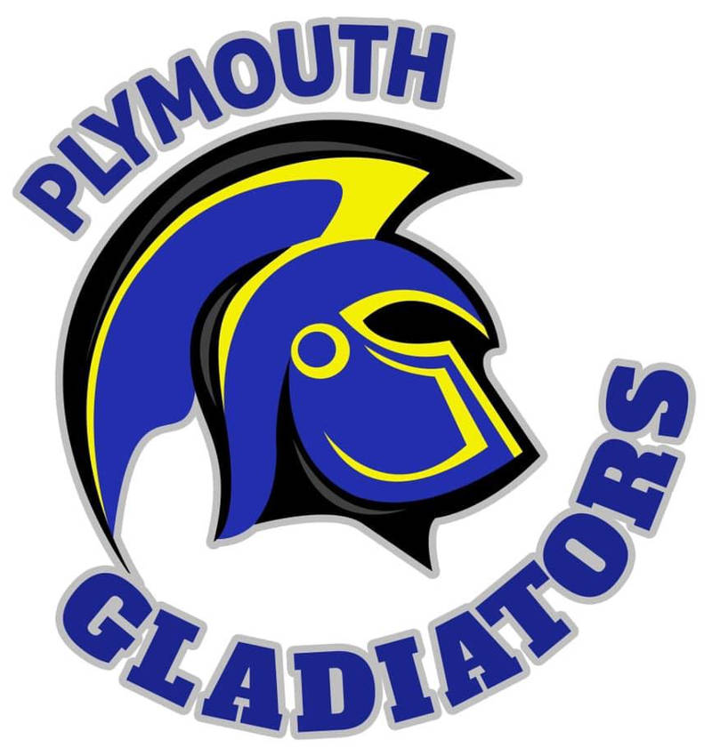 Plymouth Speedway race track logo