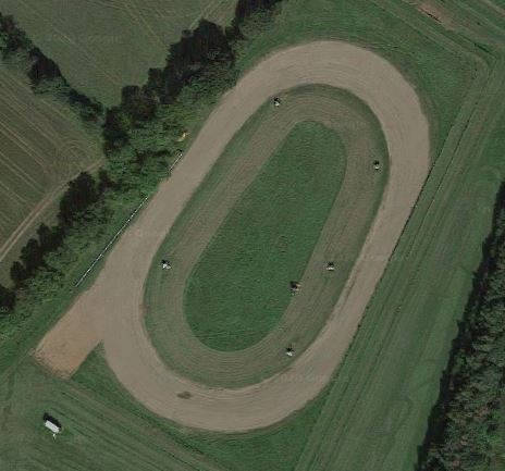 Melton Autograss Club race track logo