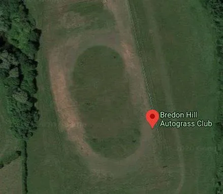 Bredon Hill Autograss Club race track logo