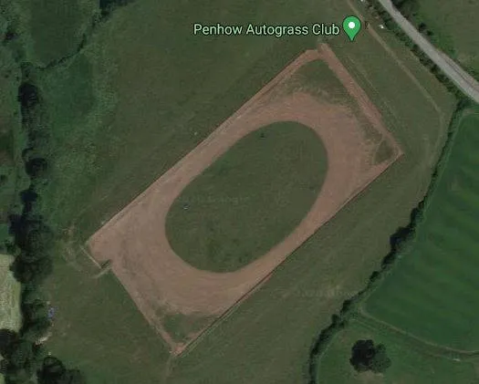 Penhow Autograss club race track logo