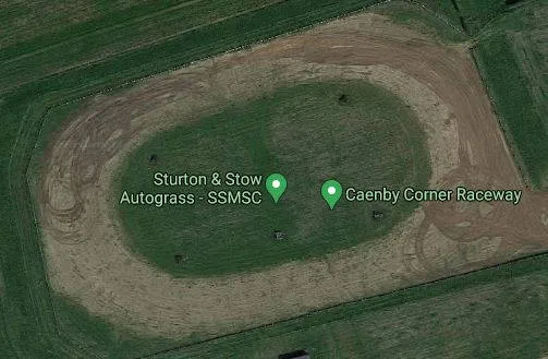 Sturton and Stow Motorsports Club race track logo