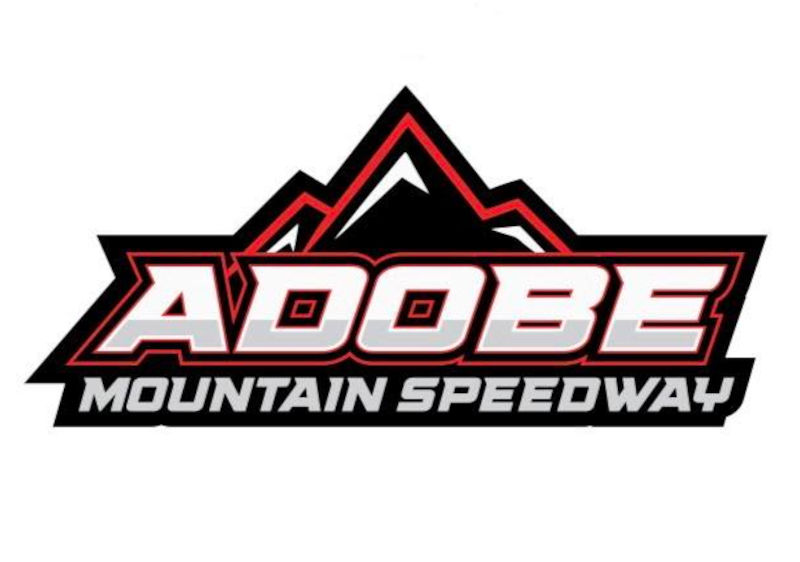 Adobe Mountain Speedway race track logo
