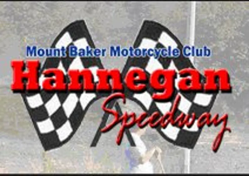 Hannegan Speedway race track logo