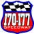I70 I77 Speedway race track logo