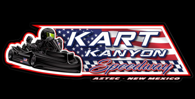 Kart Kanyon Speedway race track logo
