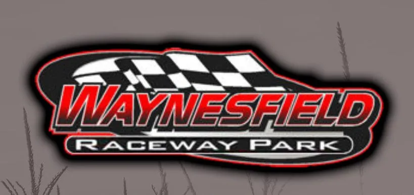 Waynesfield Raceway Park race track logo