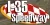 I35 Speedway race track logo