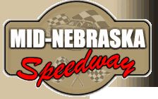 MidNebraska Speedway race track logo