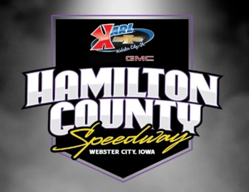 Hamilton County Speedway race track logo