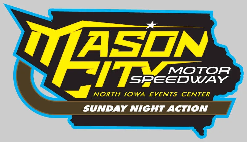 Mason City Motor Speedway race track logo