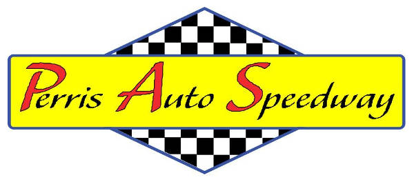 Perris Auto Speedway race track logo