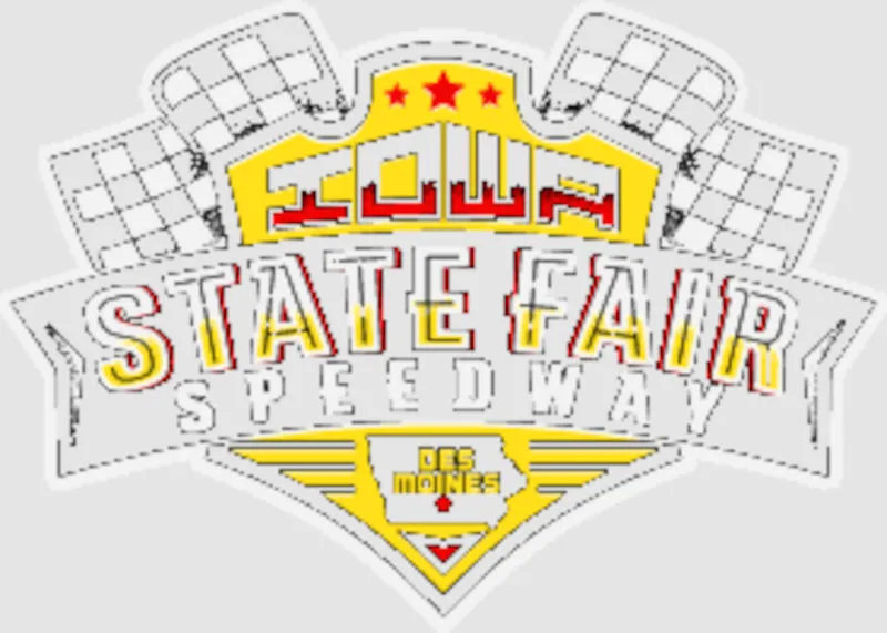 Iowa State Fair Speedway race track logo