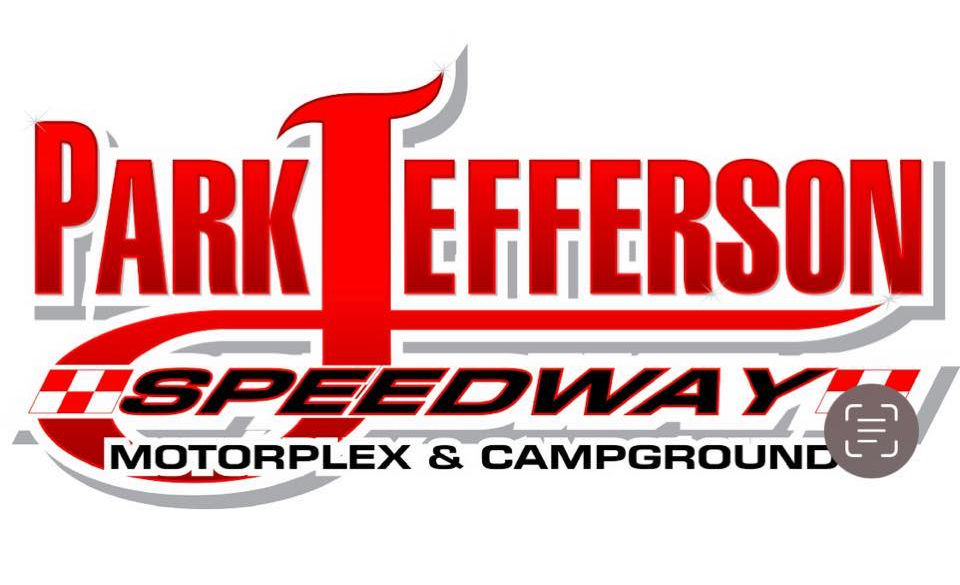 Park Jefferson Speedway race track logo