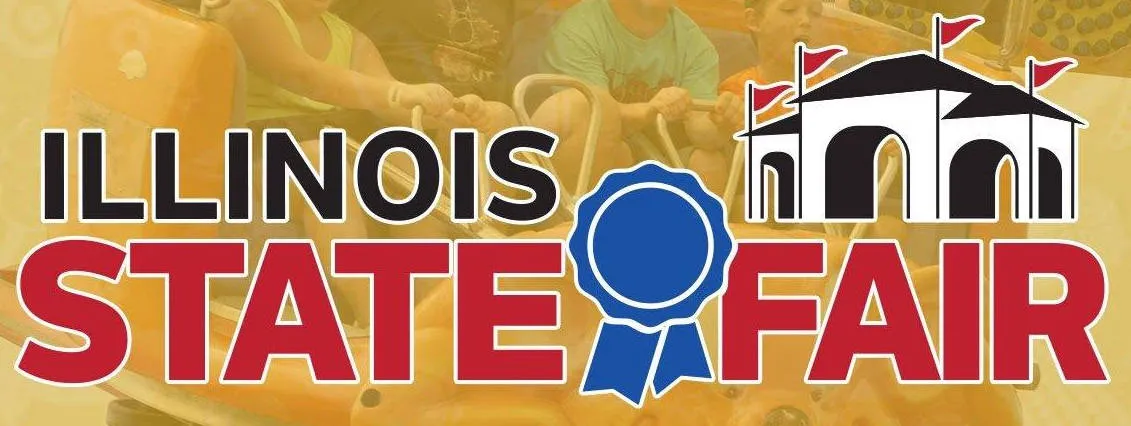 Illinois State Fairgrounds race track logo