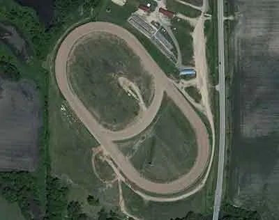 Freeport Raceway Park race track logo