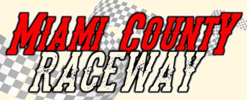 Miami County Raceway race track logo