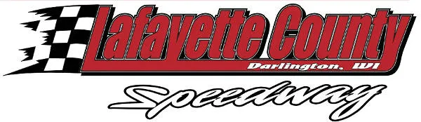 Lafayette County Speedway race track logo