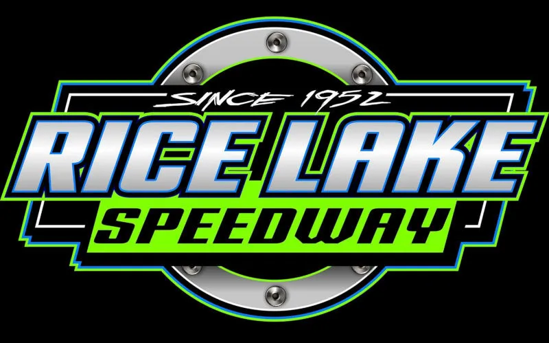 Rice Lake Speedway race track logo