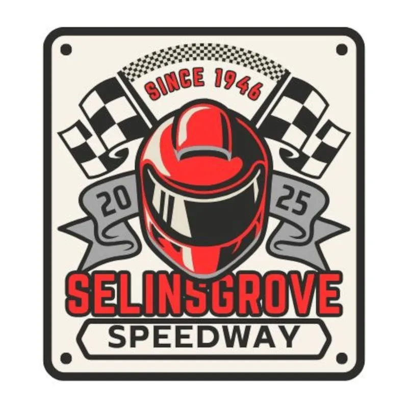 Selinsgrove Speedway race track logo