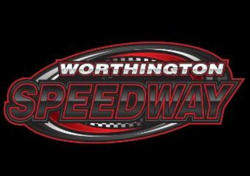 Worthington Speedway race track logo