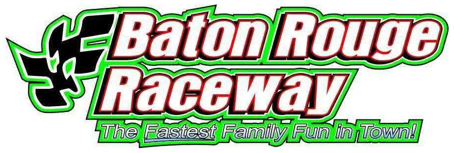 Baton Rouge Raceway race track logo