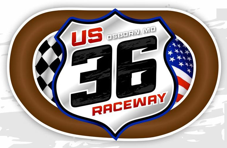 US 36 Raceway race track logo