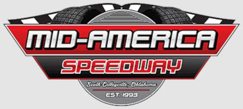 Mid America Speedway race track logo