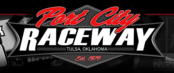 Port City Raceway race track logo