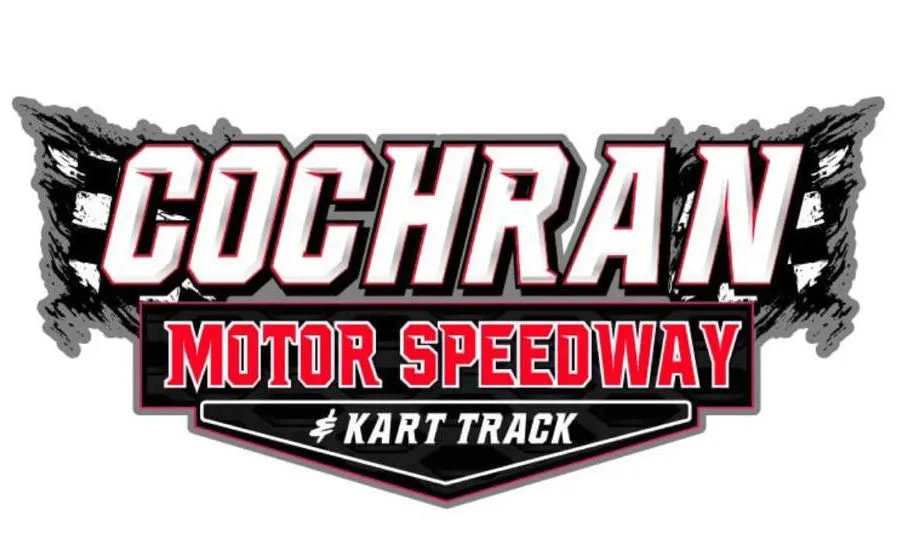 Cochran Motor Speedway race track logo