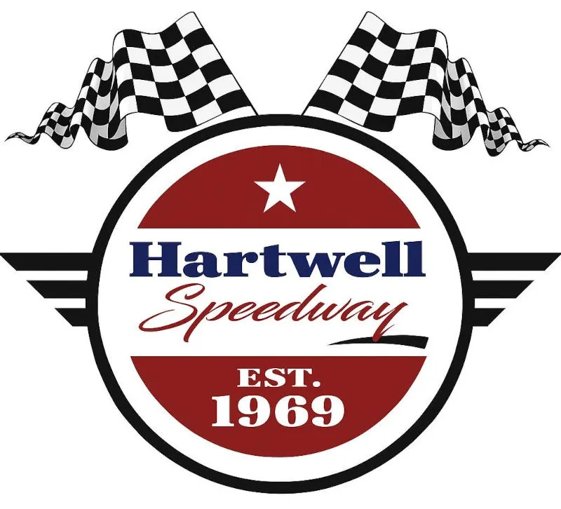 Hartwell Speedway race track logo