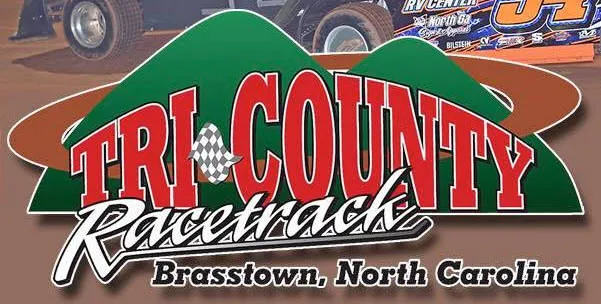 TriCounty Racetrack race track logo