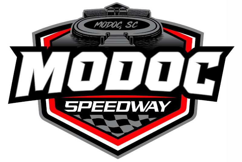 Modoc Speedway race track logo