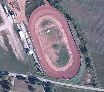 Fredericktown Raceway race track logo