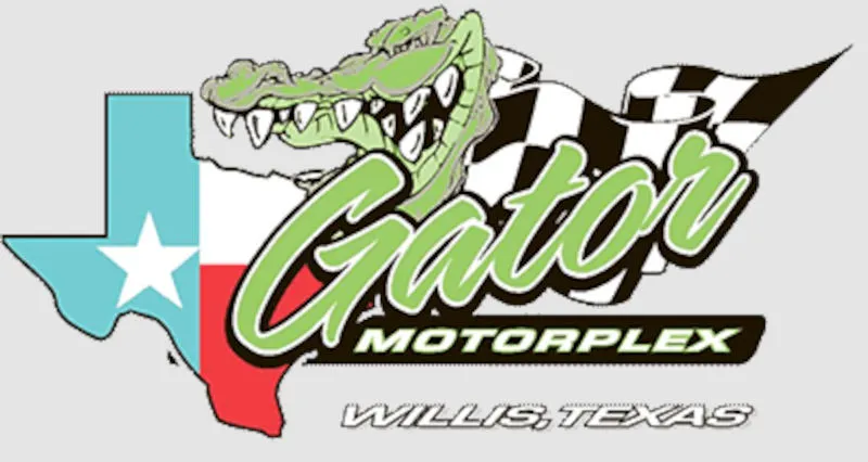 Gator Motorplex race track logo