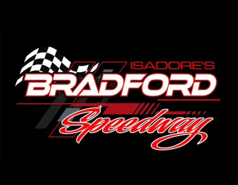 Bradford Speedway race track logo