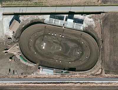 Shepps Speedway race track logo