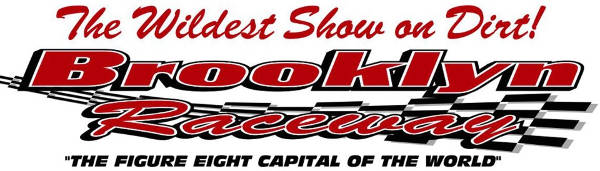 Brooklyn Raceway race track logo