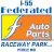 Federated Auto Parts Raceway race track logo