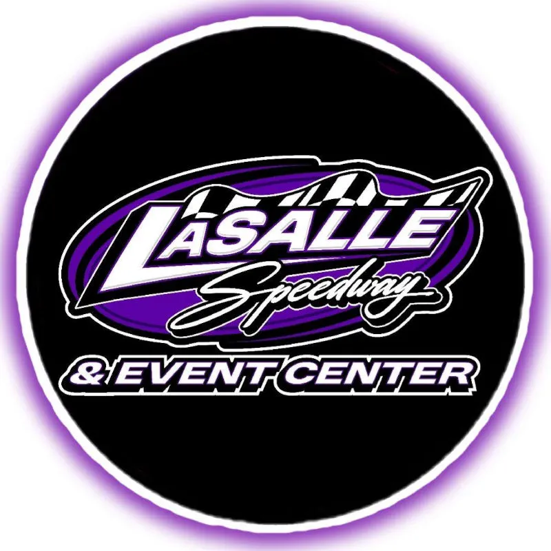 LaSalle Speedway race track logo